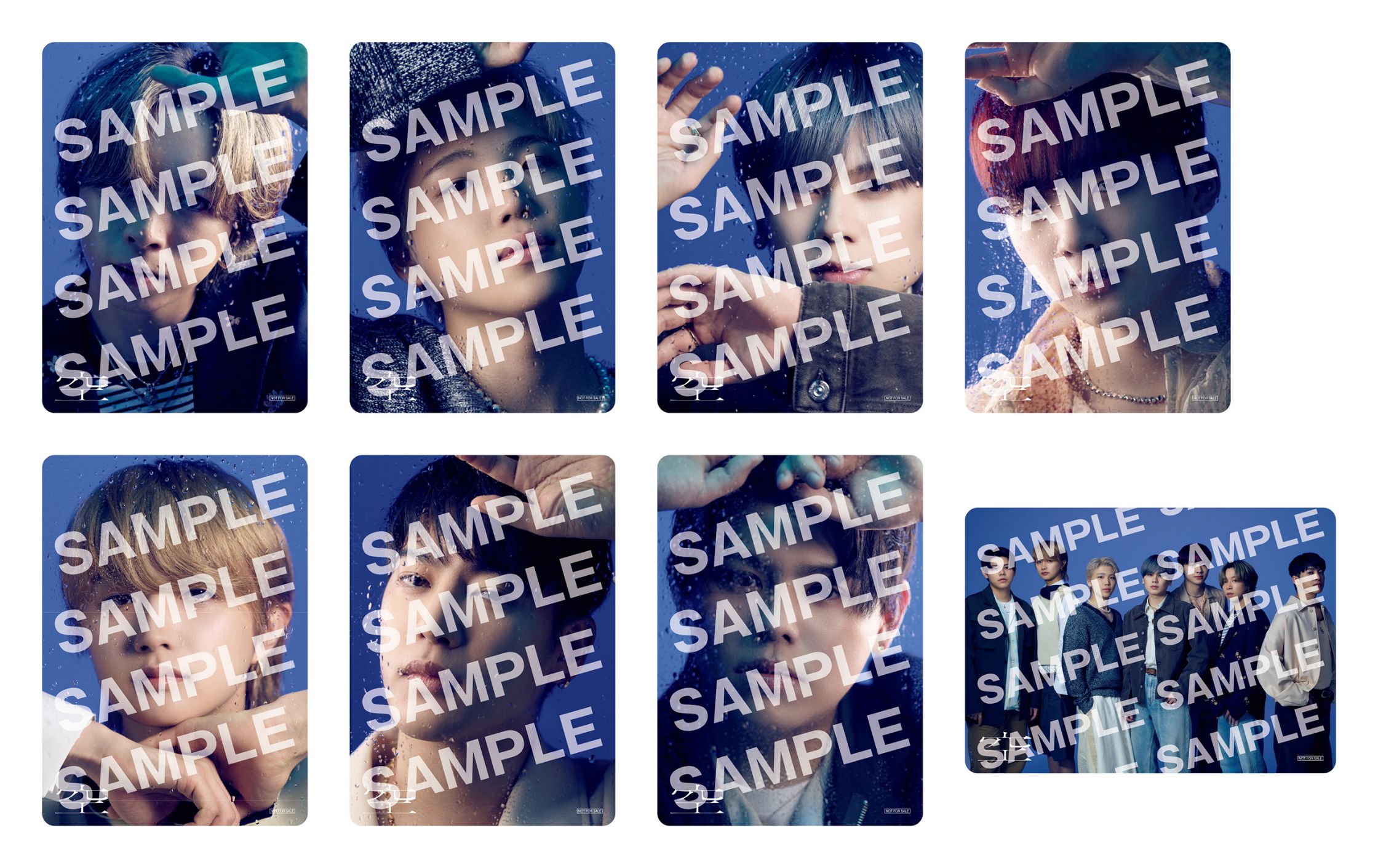 スマホサイズステッカー（全8種よりランダム1種）