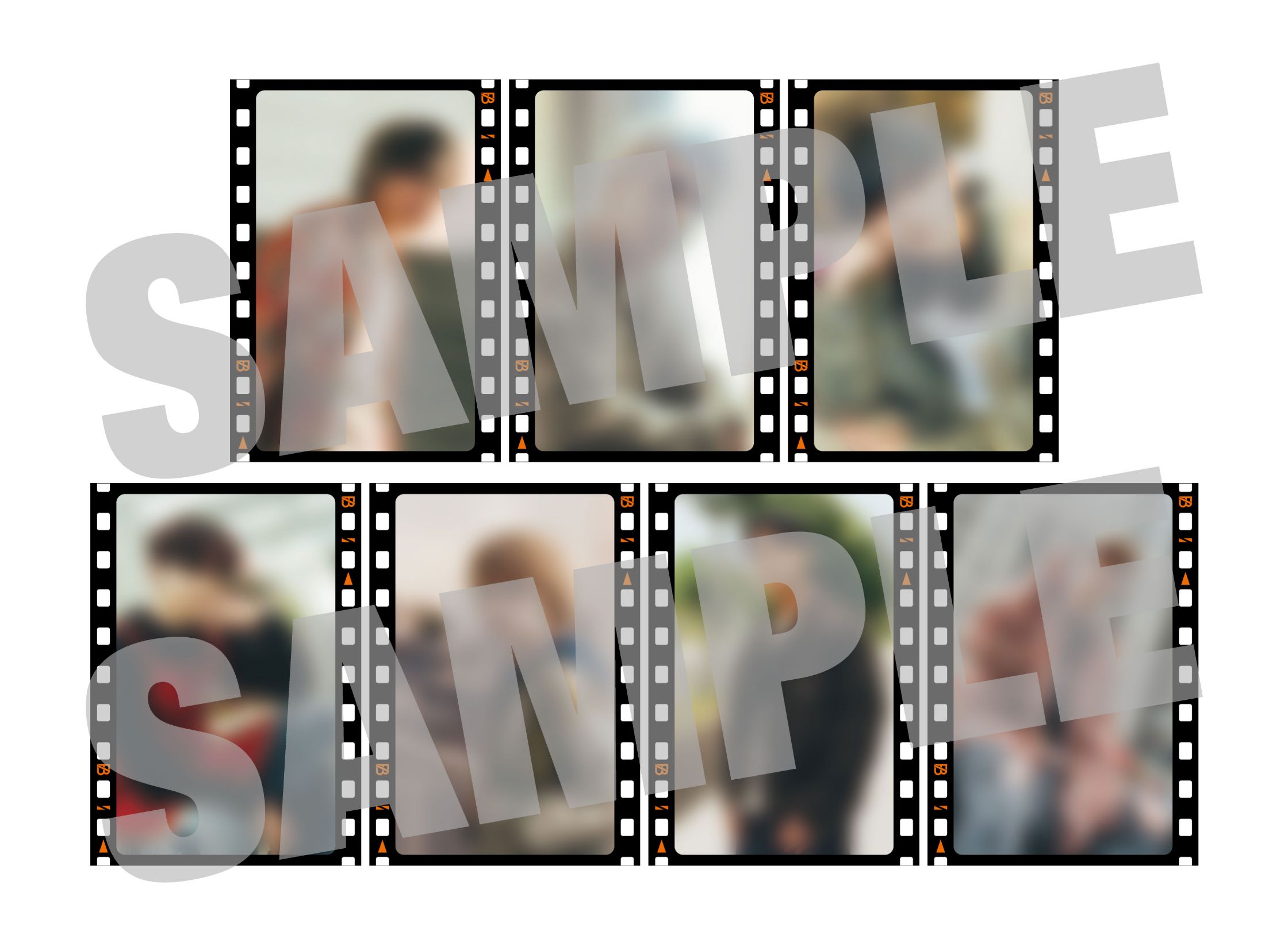 フィルム風カード7枚セット